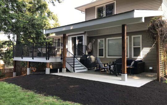 Deck & patio after 2
